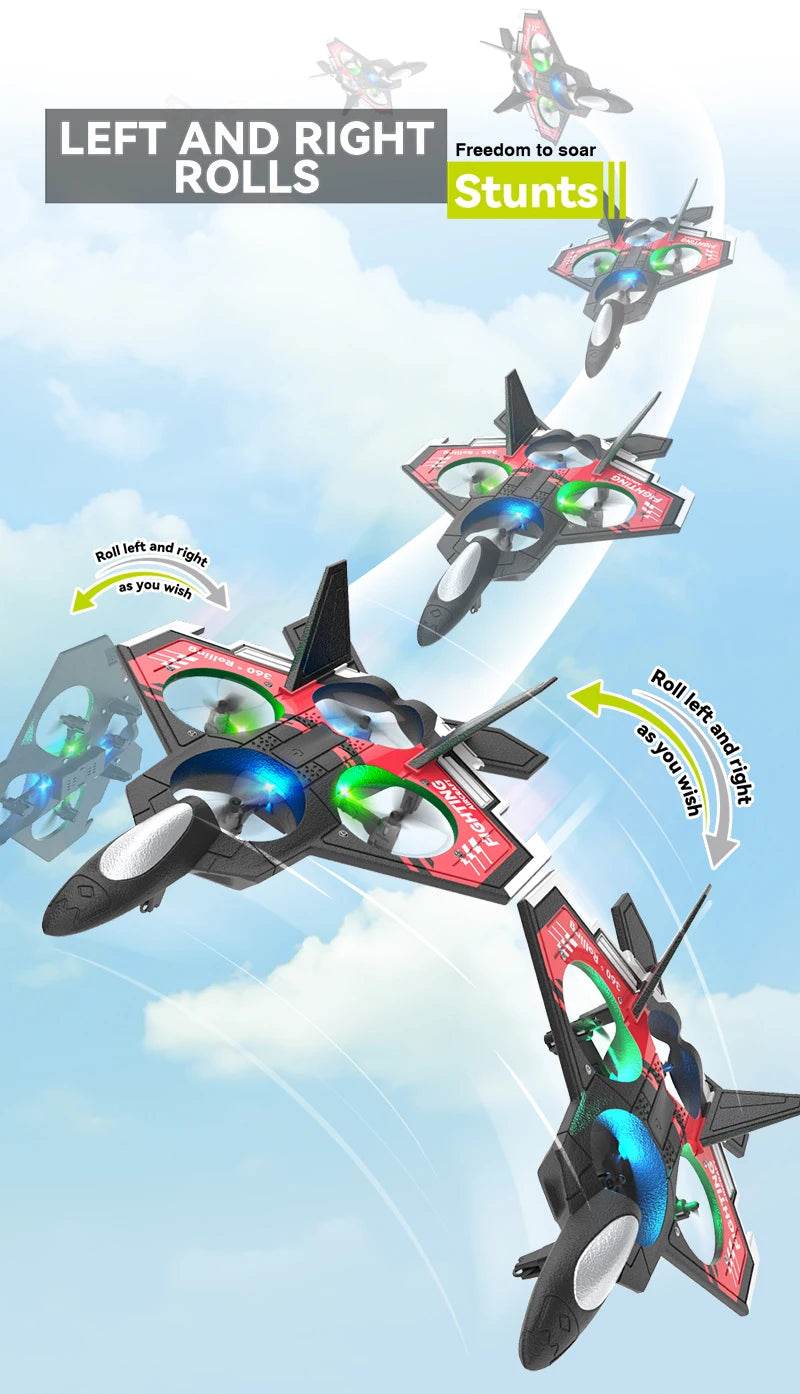 S98 RC Plane Remote Control Aircraft Toy RC Drone Foam Altitude Hold Stunt Kids Gifts - ToylandEU