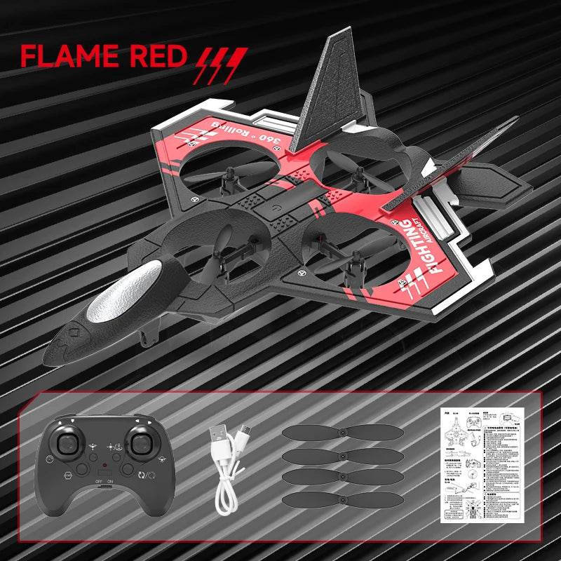 S98 RC Plane Remote Control Aircraft Toy RC Drone Foam Altitude Hold Stunt Kids Gifts - ToylandEU