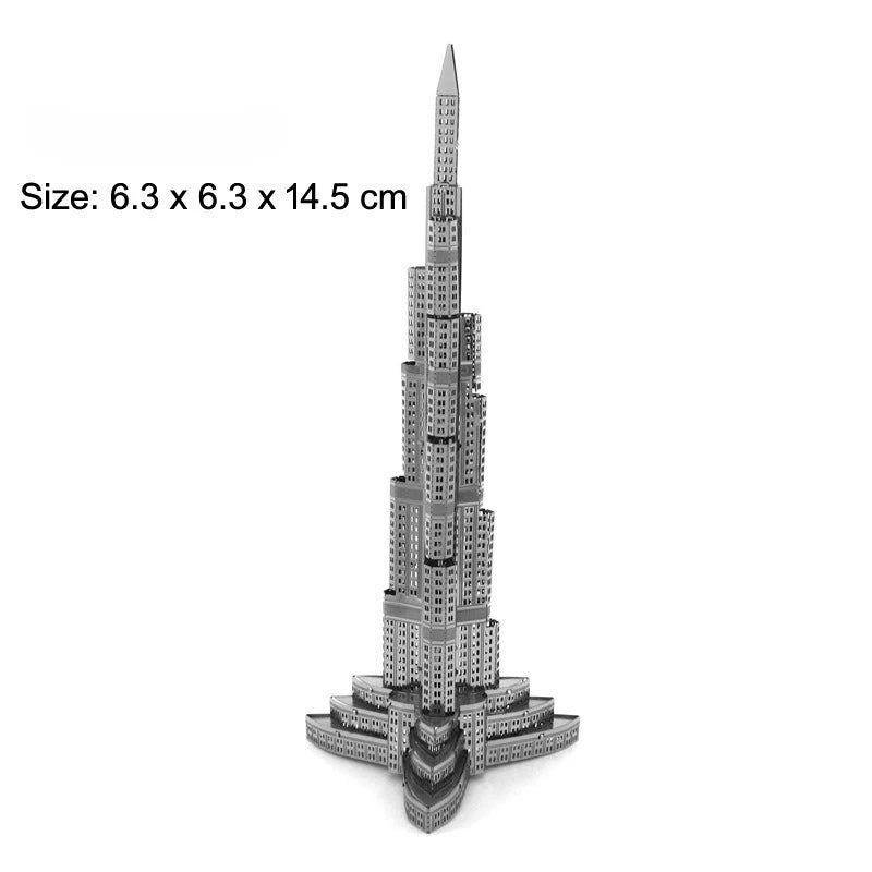 3D Metal Puzzle Tengwang Pavilion | DIY Assembly Model | Chinese Architecture