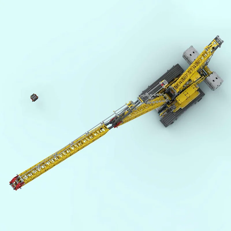 Crawler Crane Building Blocks Set For Creative Learning