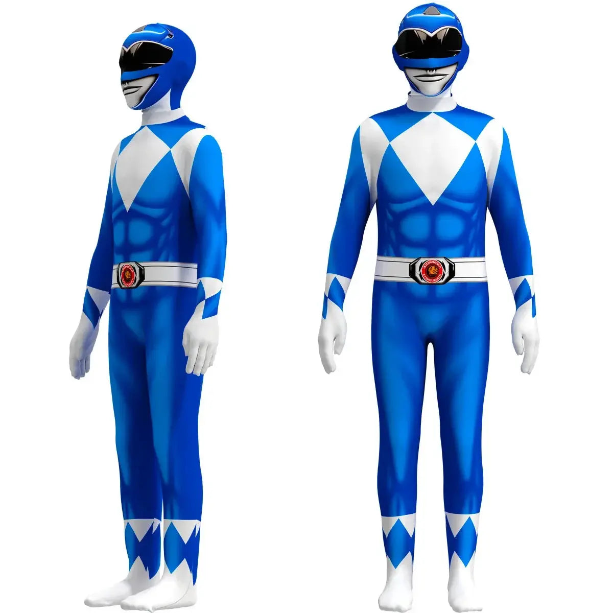 Power Samurai Sentai Shinkenger Rangers Costume Adult Kids Superhero Cosplay Halloween Birthday Party Jumpsuit Zentai Suit - ToylandEU