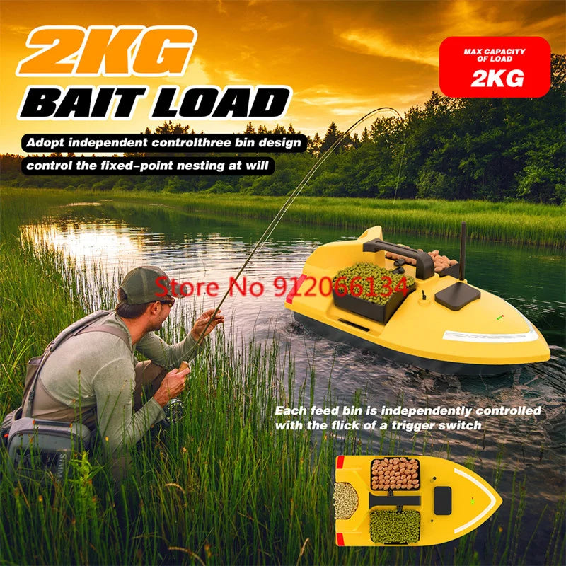 40GPS BeiDou Remote Control RC Sonar Bait with Auto Return - ToylandEU