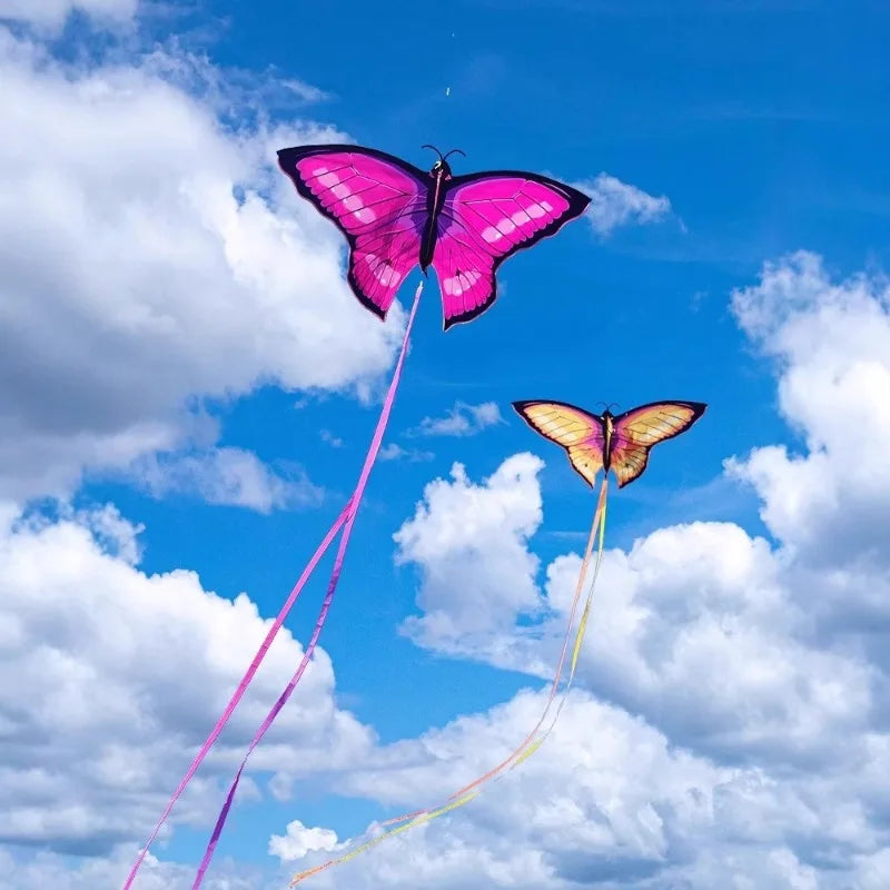 Kite | Easy Steering | Long Tail | Butterfly Design 1.45m