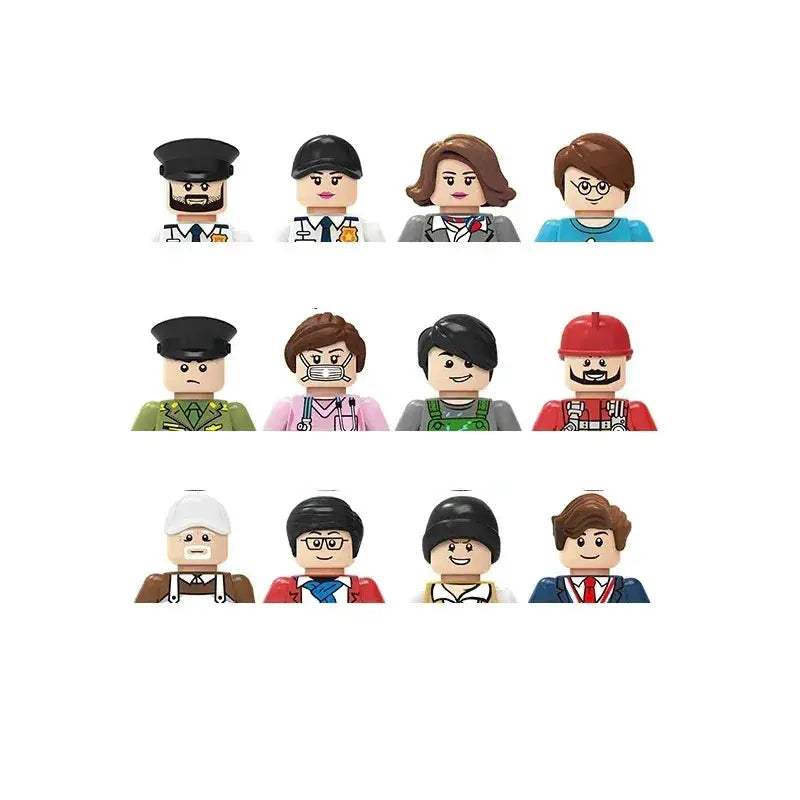 3D Family Figures Building Blocks Educational Toys For Kids - ToylandEU