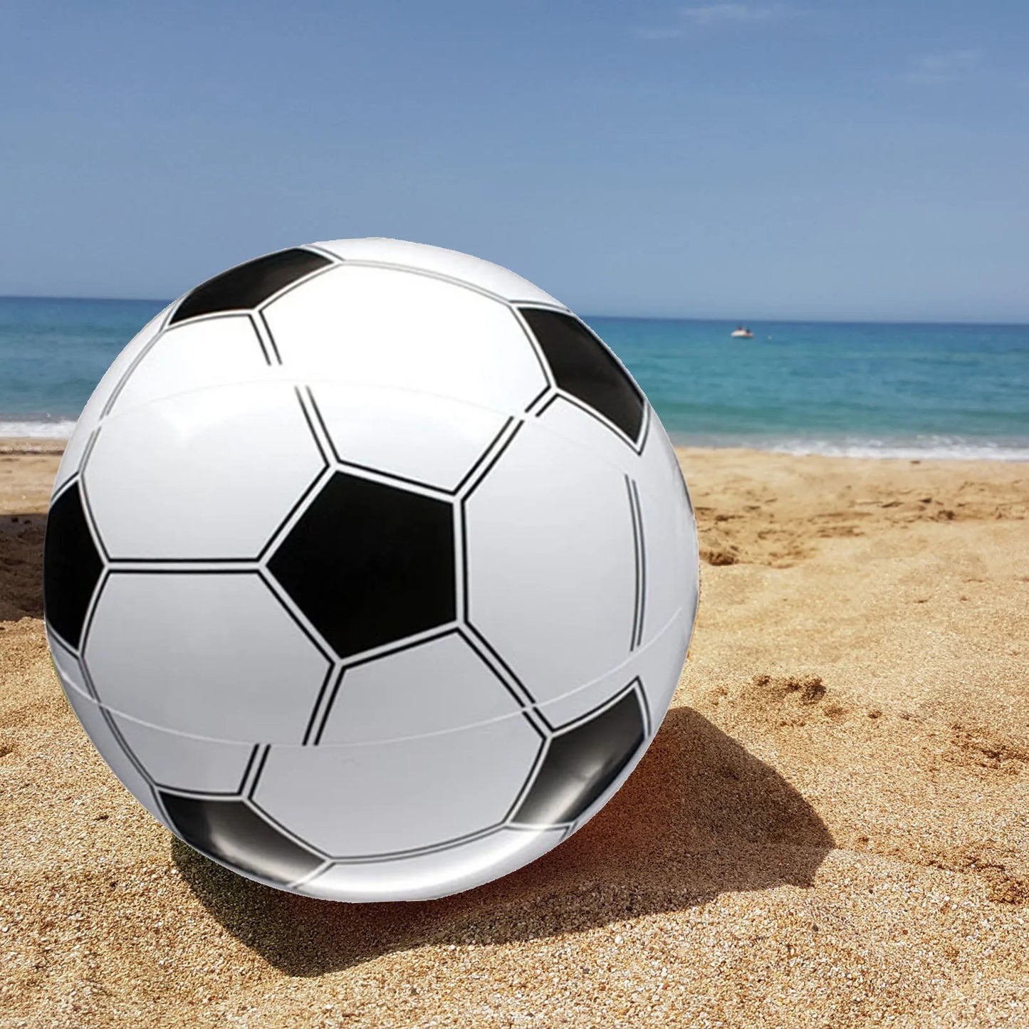 Soft Mini Soccer Balls for Kids - Safe Inflatable Beach Fun Toy