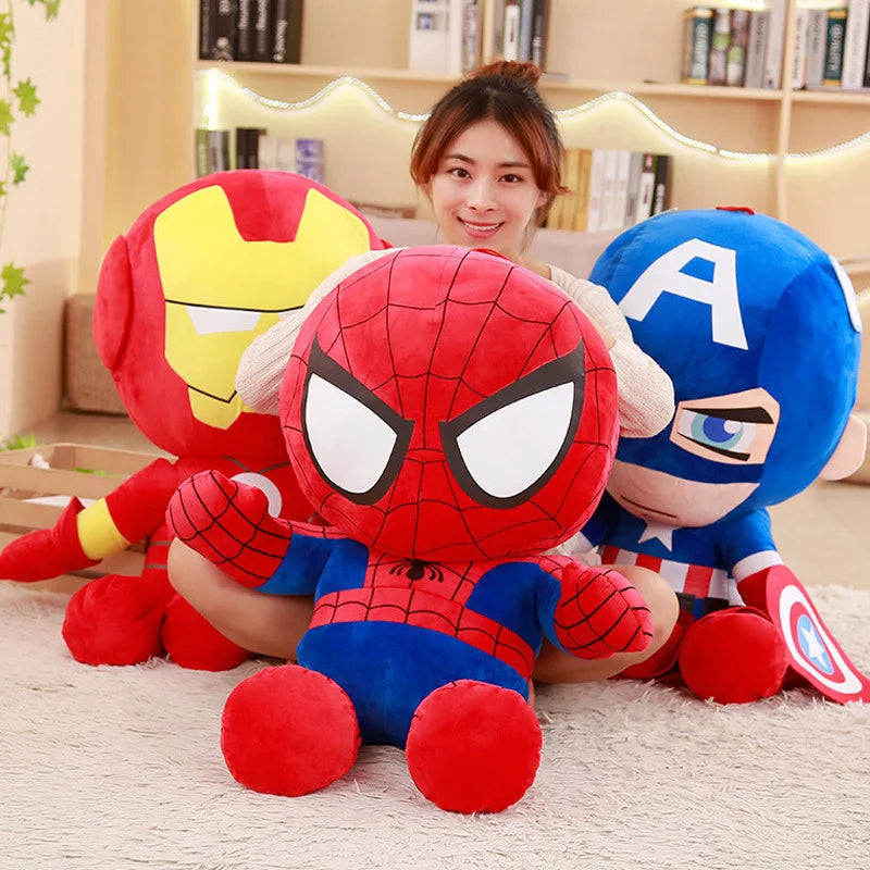 Disney Avengers Soft Stuffed Toys Cute Captain America Iron Man - ToylandEU