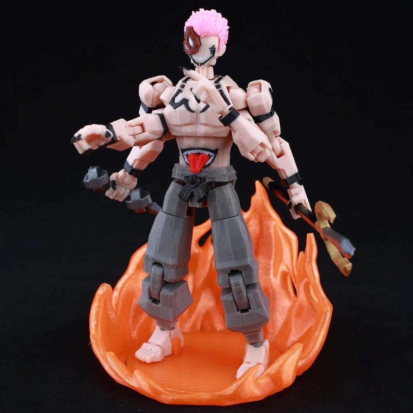 Jujutsu Kaisen 3D Printed Anime Figurine, Gojo Satoru Toji Yuji Sukuna Mahoraga Yuta