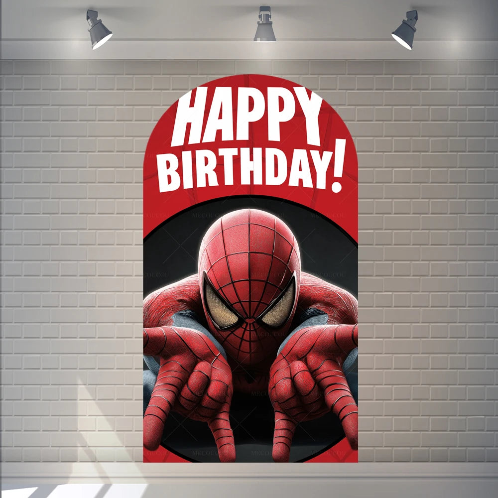 Photography Backdrop | SpiderMan Theme | Custom HD Print | Sizes