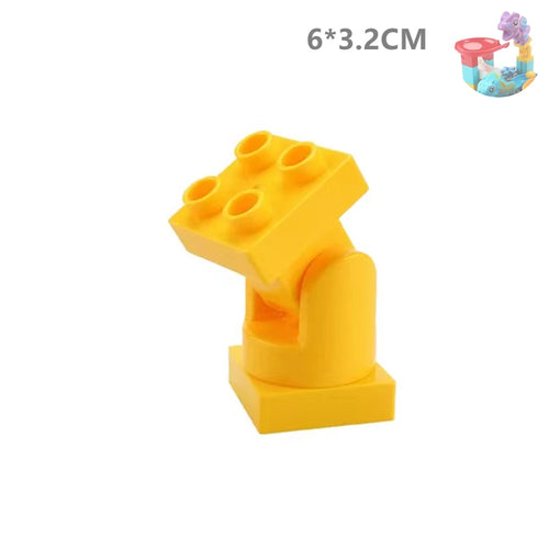 Big Building Blocks Marble Race Run Track Dinosaur Part Compatible ToylandEU.com Toyland EU