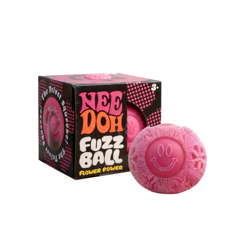 Floral Fuzz Squeeze Ball | Non Toxic Velvet | Anxiety Relief | Adult Use