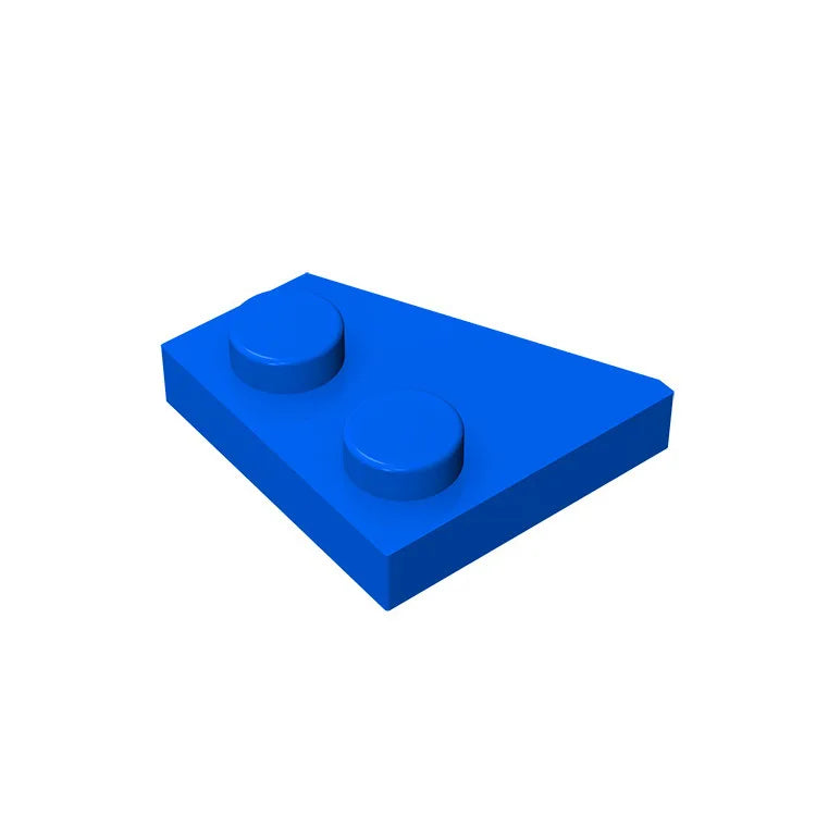 Building Block Plates | Plate 2X2 Wedge | Universal Bricks | Kids And Adults