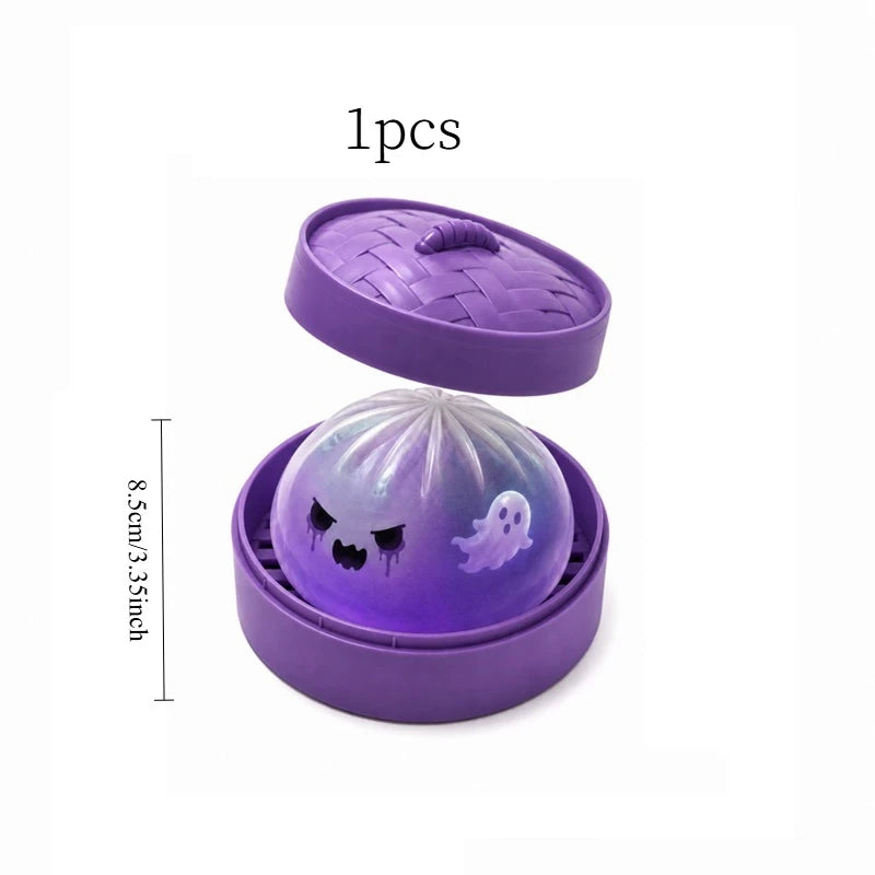 Silicone Squishy Toy | Slow Rebound Feel | Matte Ghost Design | 14+ Gift