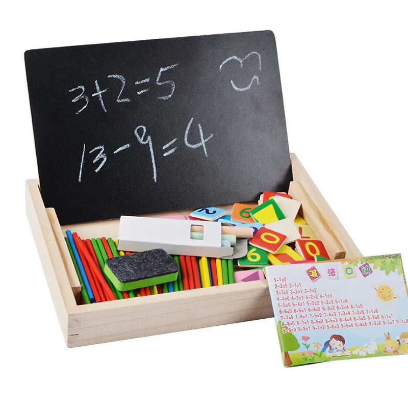 Engage Kids with Montessori Wooden Math Blocks - ToylandEU