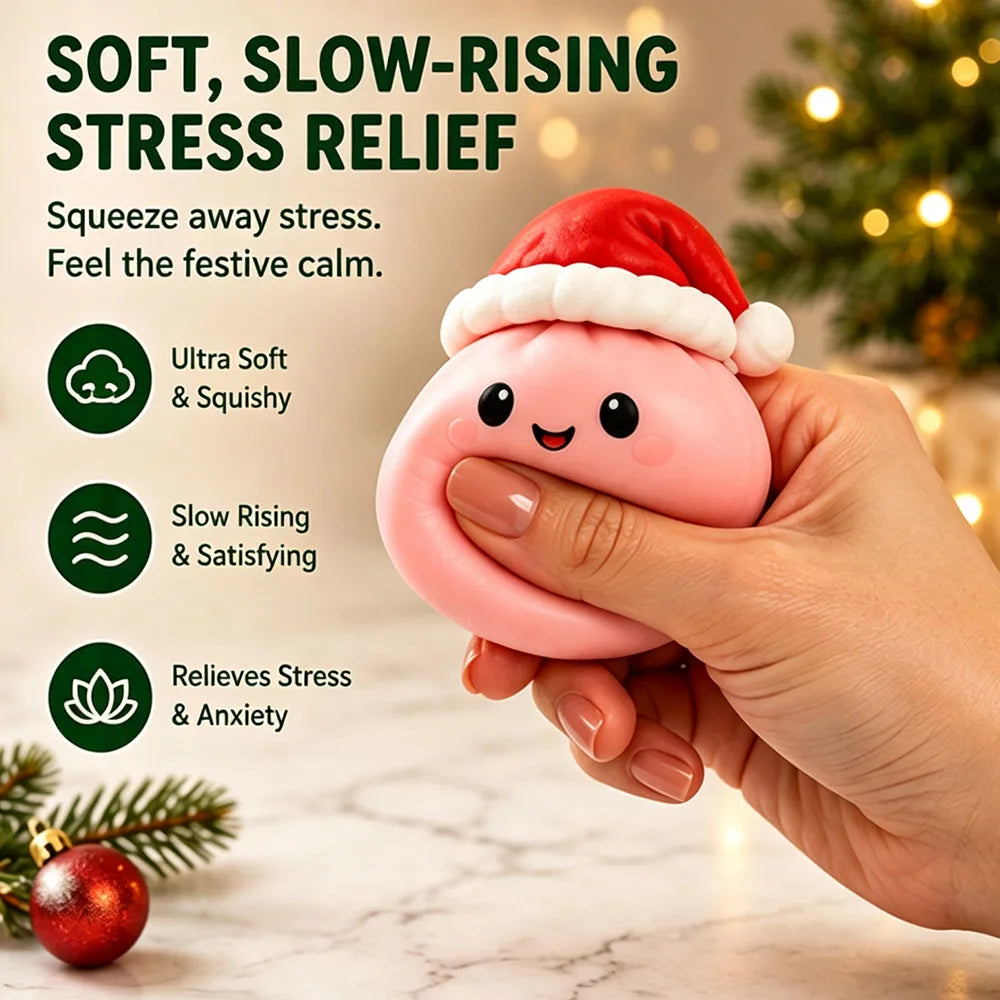 Christmas Advent Calendar | 24 Slow Rebound Squishies | Snowman Sensory Gift