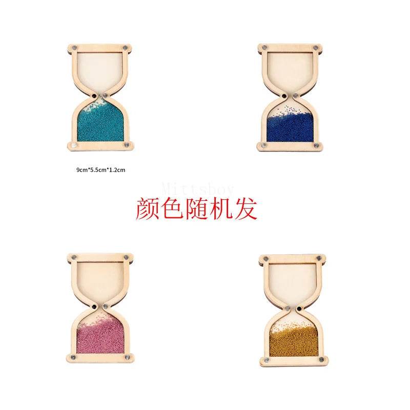 Montessori Busy Board DIY Accessories Early Learning Toy Matching Puzzle Kindergarten Education Hourgla Shoe Maze Brain Game Toy - ToylandEU