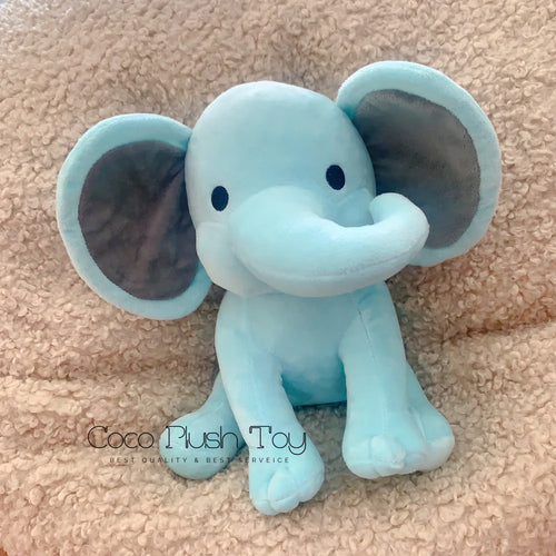 Cute White Elephant Plush Toy for Kids ToylandEU.com Toyland EU