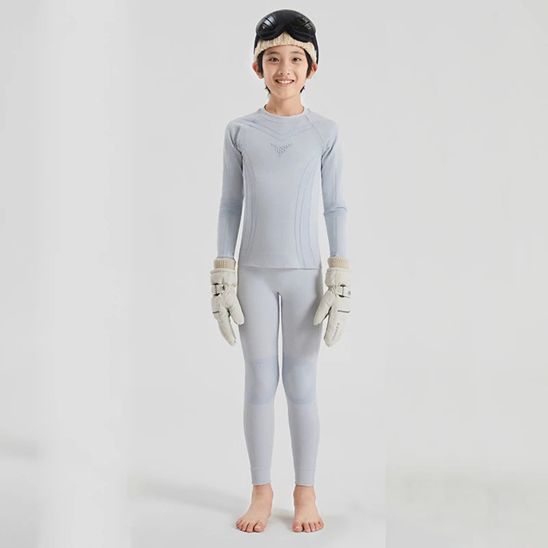Kids Compression Base Layer Set | Compressed Fit | Durable Knit | Unisex Youth