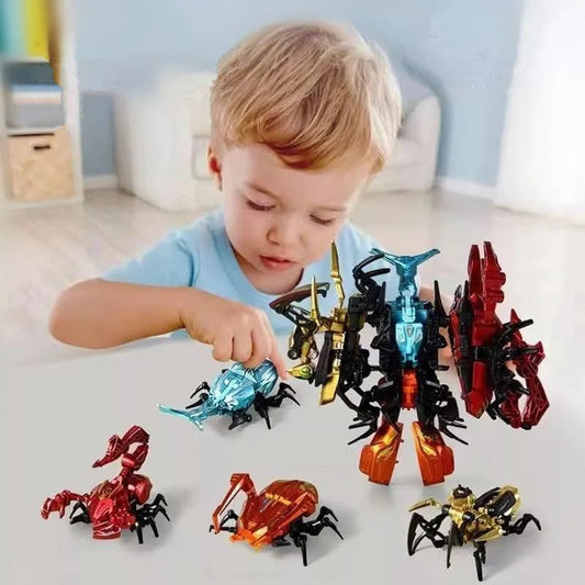 Funny Insect Adaptable Robot Model Set Toy With Multiple Joints adaptable - ToylandEU