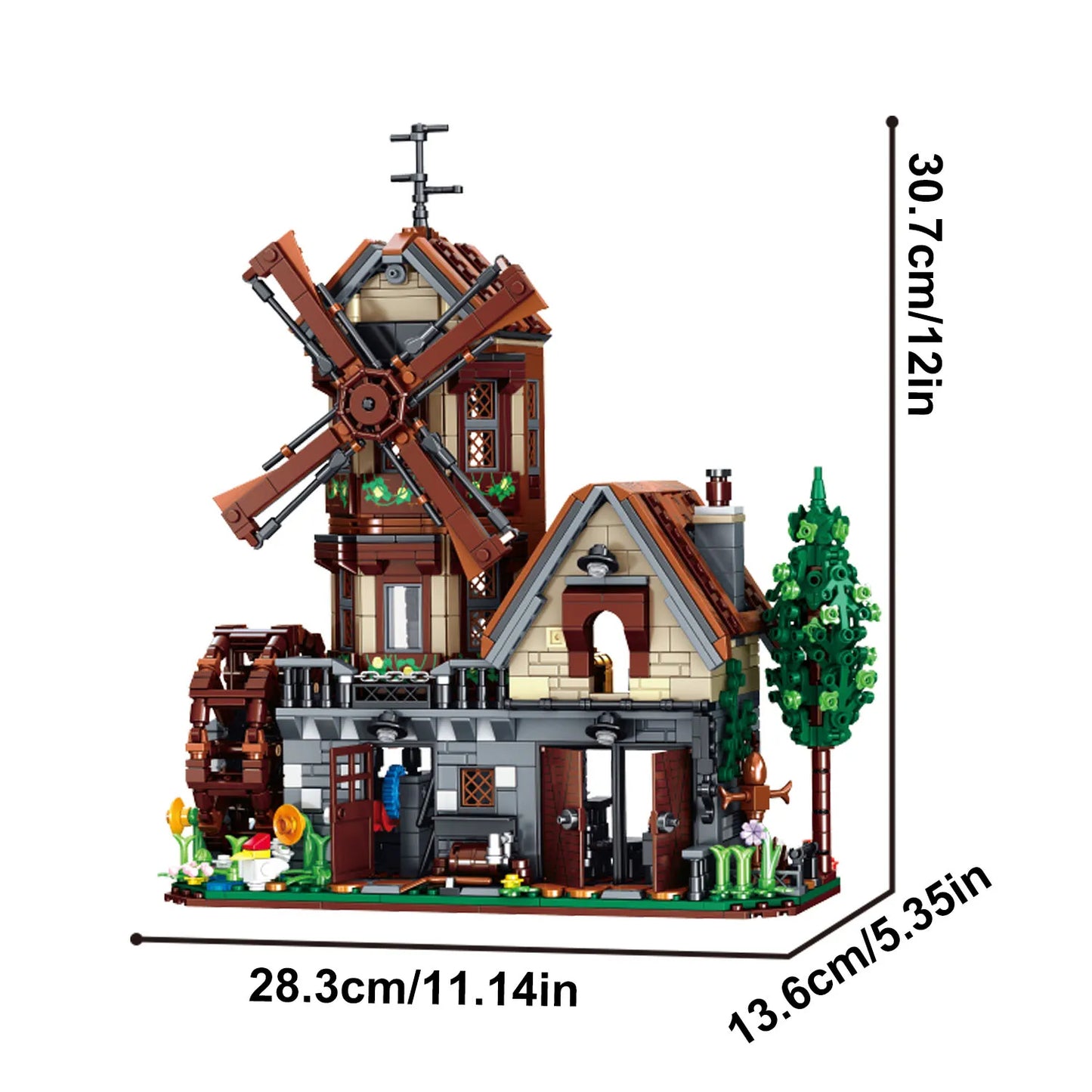 Lego Compatible Building Blocks Farm House Set For Educational Fun