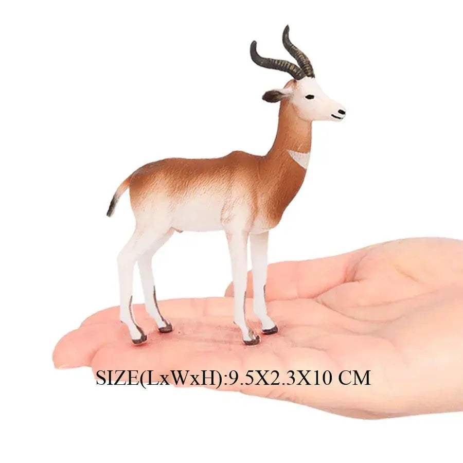 Realistic Farm Animal Figures Set Sheep Goat Antelope Models - ToylandEU