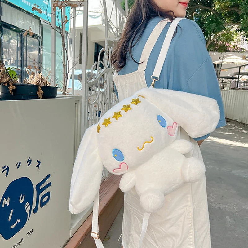 Sanrios Cinnamoroll Kuromi Melody Plush Dolls Backpacks New - ToylandEU