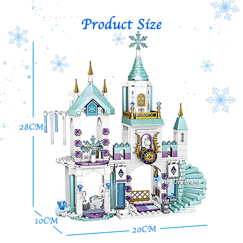 Winter Wonderland Ice Castle Building Set
