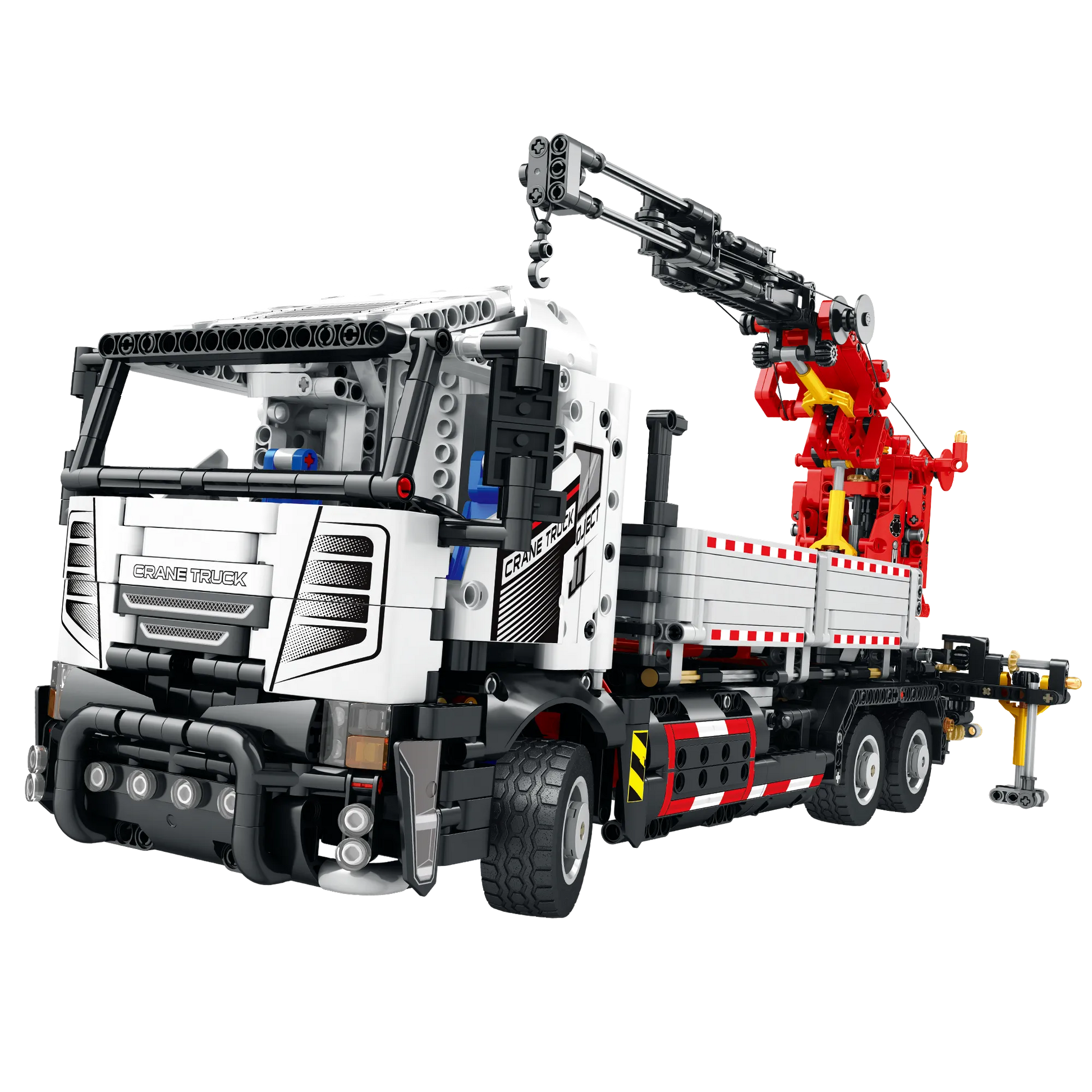 Engineering Tow Truck Model Kit with Building Blocks - ToylandEU
