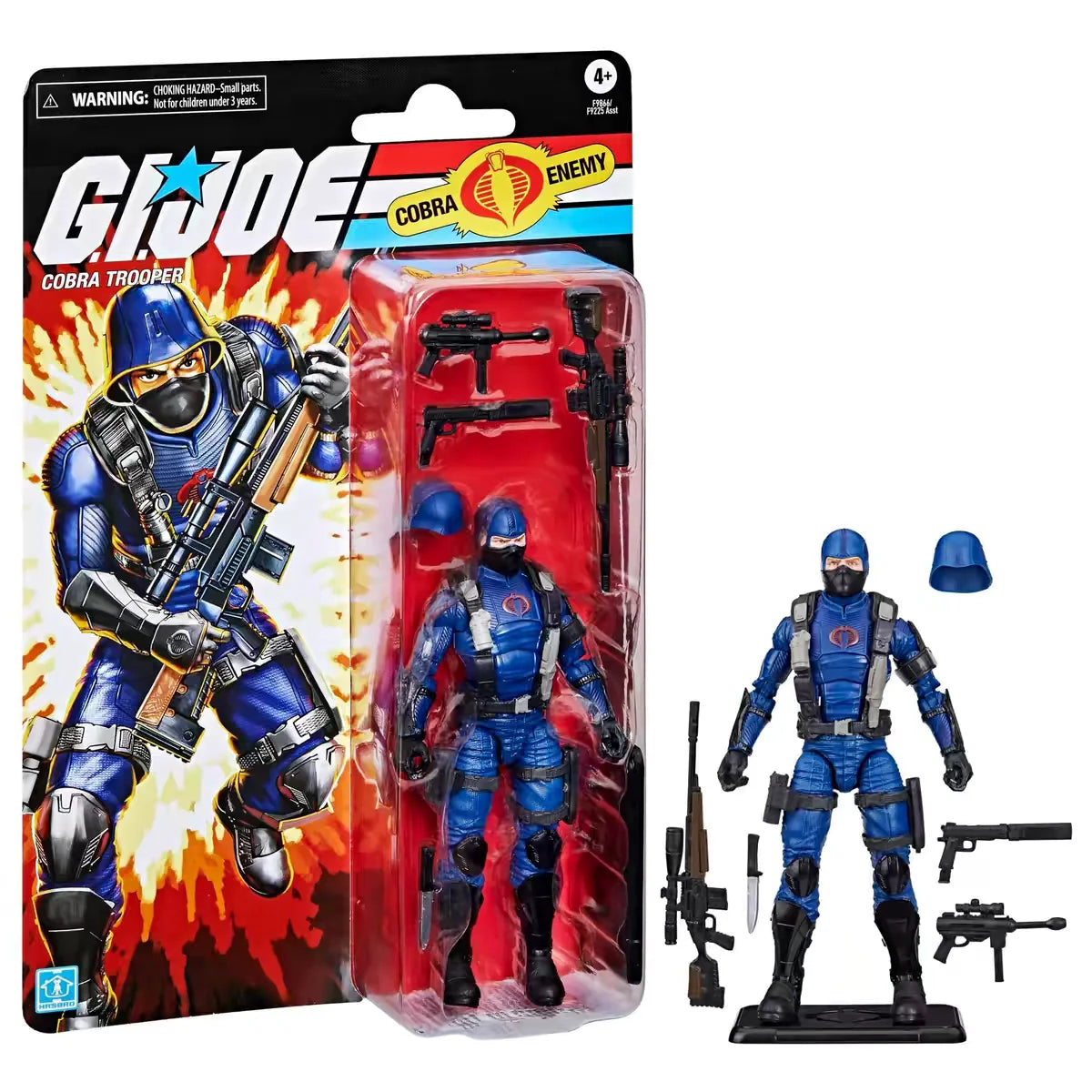 Action Figure | G.I. Joe Classified Retro Snake Eyes Cardback | 2-Pack