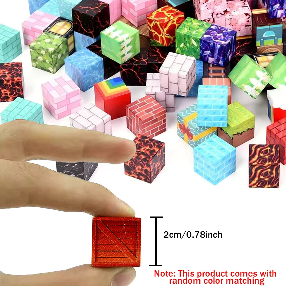 Magnetic STEM Building Blocks | 50-300 Pieces | Plastic Blocks | Assorted Hues