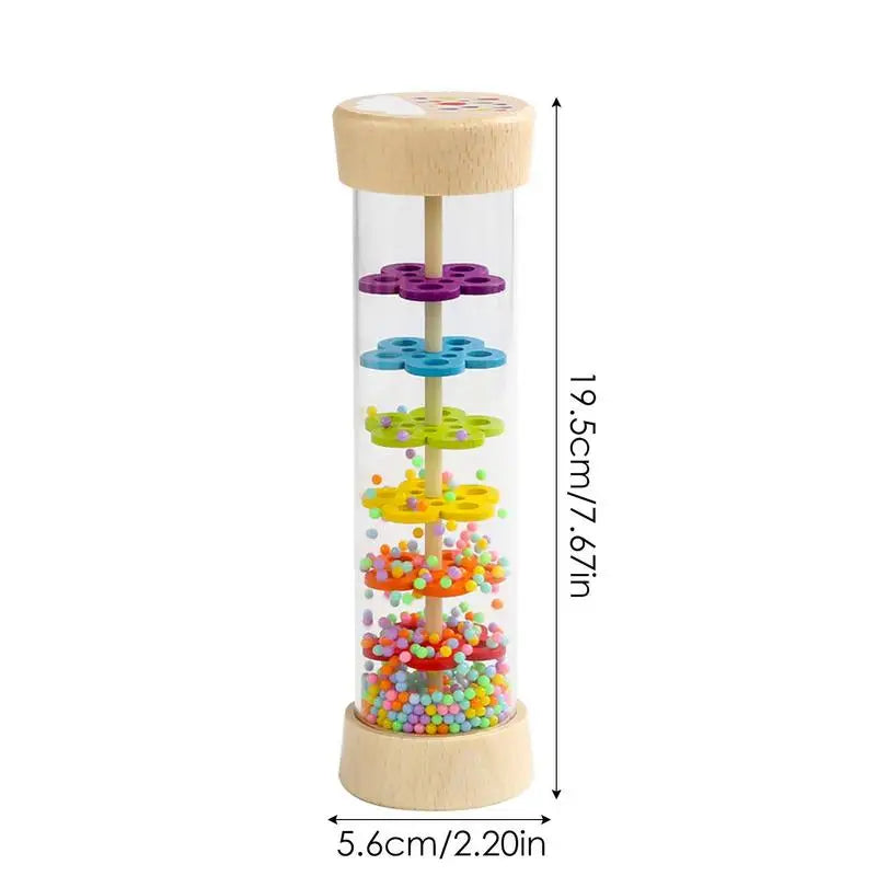 Rain Stick Toy Rattle Shaker Development Sensory Auditory Baby Musical - ToylandEU