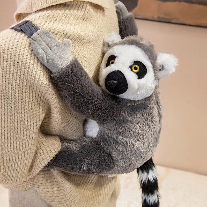 Cute Animal Plush Backpack For Kids 40cm With 8 Styles