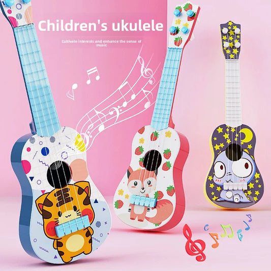 Kids Mini Guitar Toy For Beginners With Realistic Sound