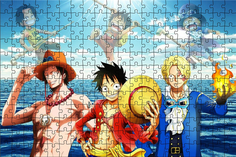 Jigsaw Puzzle | 1000 Pieces | One Piece Anime Theme | Luffy Zoro