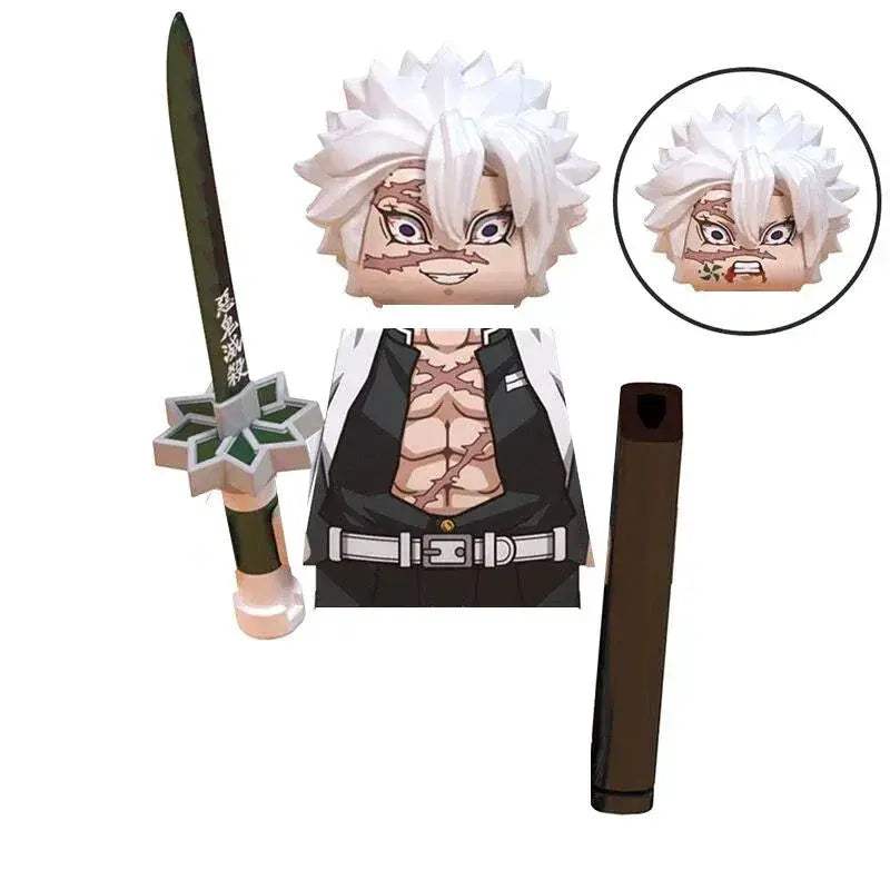 Demon Slayer Minifigs Anime Lego Compatible Building Blocks - ToylandEU
