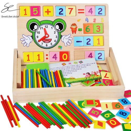 Engage Kids with Montessori Wooden Math Blocks ToylandEU.com Toyland EU