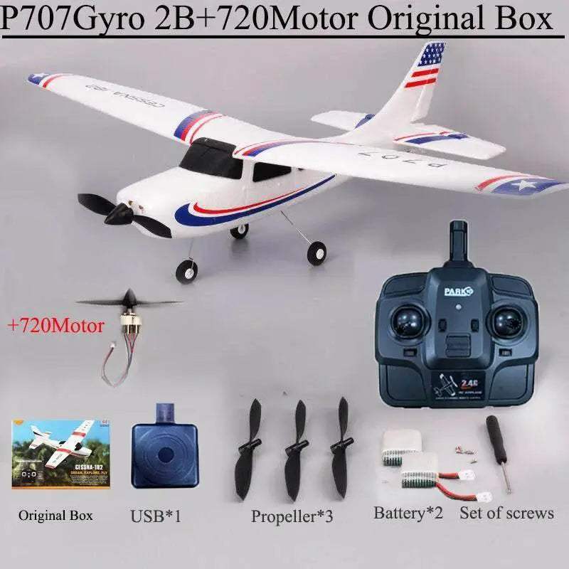 Park10 RC Airplane P707G 2.4G 3D/6G with Gyroscope RTF Plane - ToylandEU