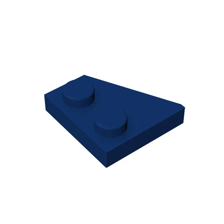 Building Block Plates | Plate 2X2 Wedge | Universal Bricks | Kids And Adults