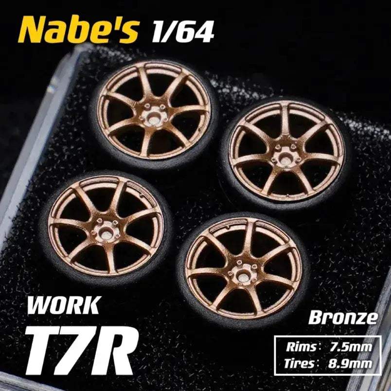 Diecast 1 To 64 Wheels With Realistic Rubber Tires MiniGT - ToylandEU