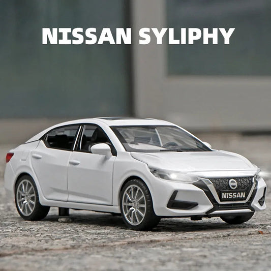 1:32 Nissan SYLPHY Alloy Cast Toy Car Model Sound and Light Children's Toyland EU