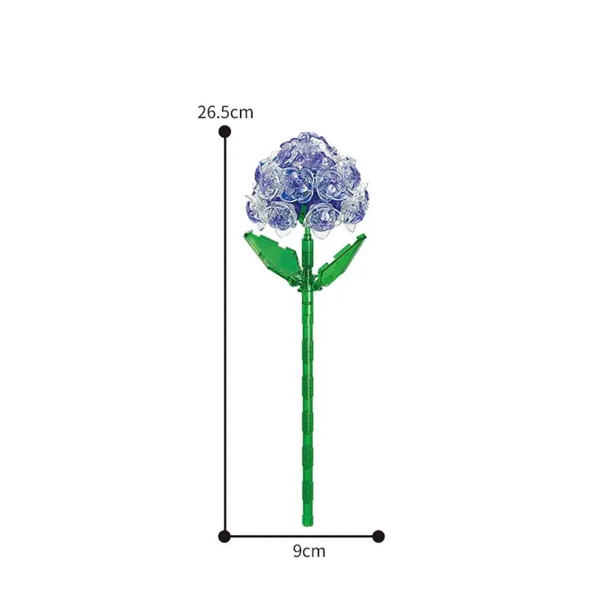 Eternal Block Flower Assembly Bouquet Desktop Decoration Toy - ToylandEU