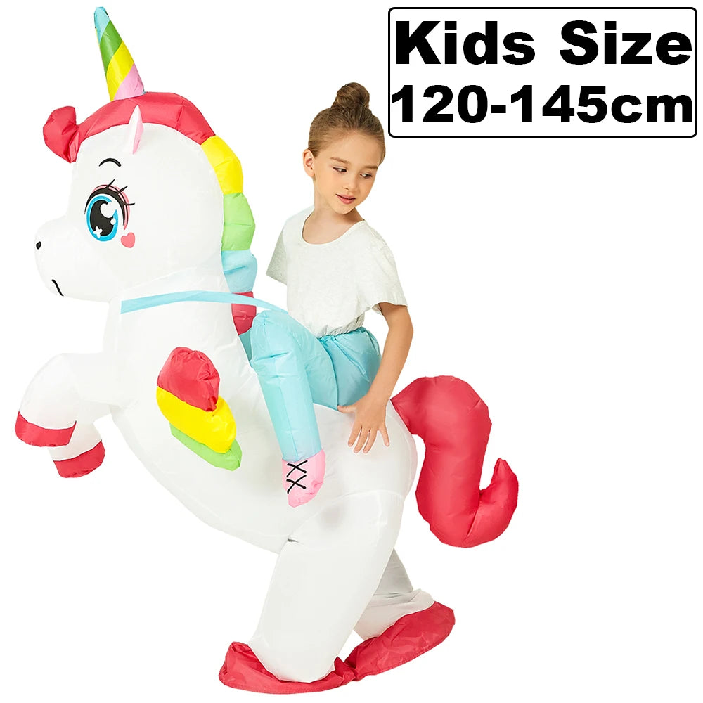 Inflatable Dinosaur Costume | Unisex Fit | Air Blown | Adult Youth Party Suit