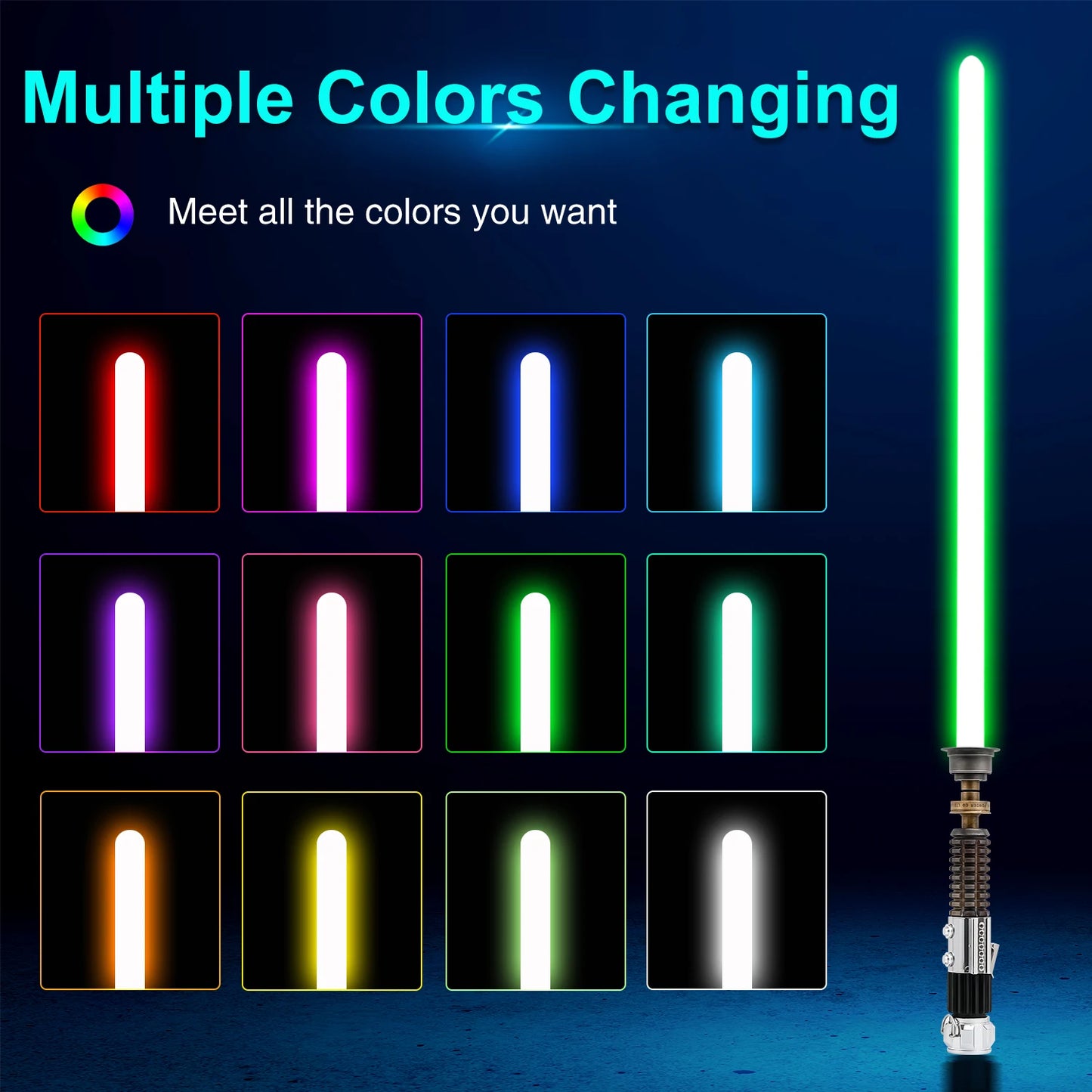 Lightsaber | Neo Pixel Proffie | Metal Hilt | 82cm/92cm Blade