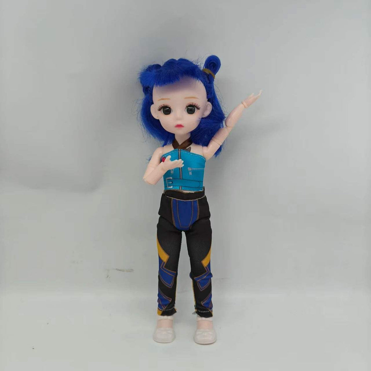 Princess Fashion Doll | Long Hair | Interchangeable Clothes | Articulated Joints