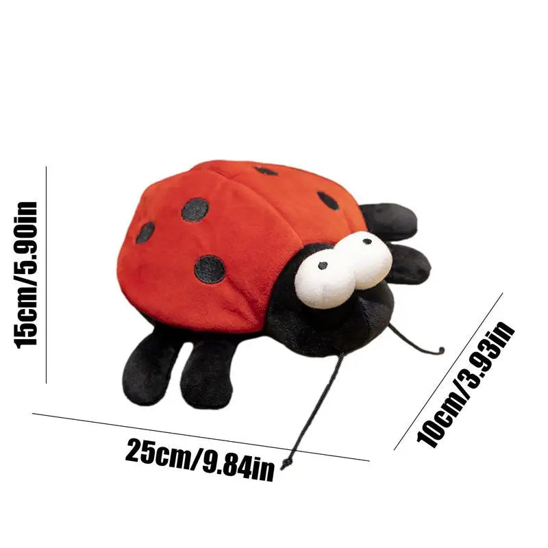 Kawaii 25cm Bee Plush Pillow - Cute Cartoon Stuffed Toy for Kids