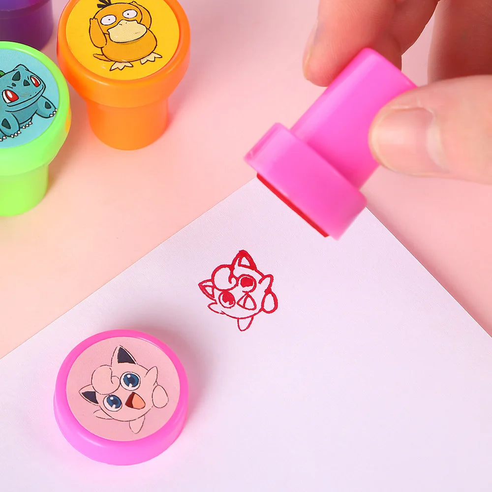 Pokemon Seal Stamp Set | 12 and 36 Pack | Party Favors | 12 Pack, 36 Pack