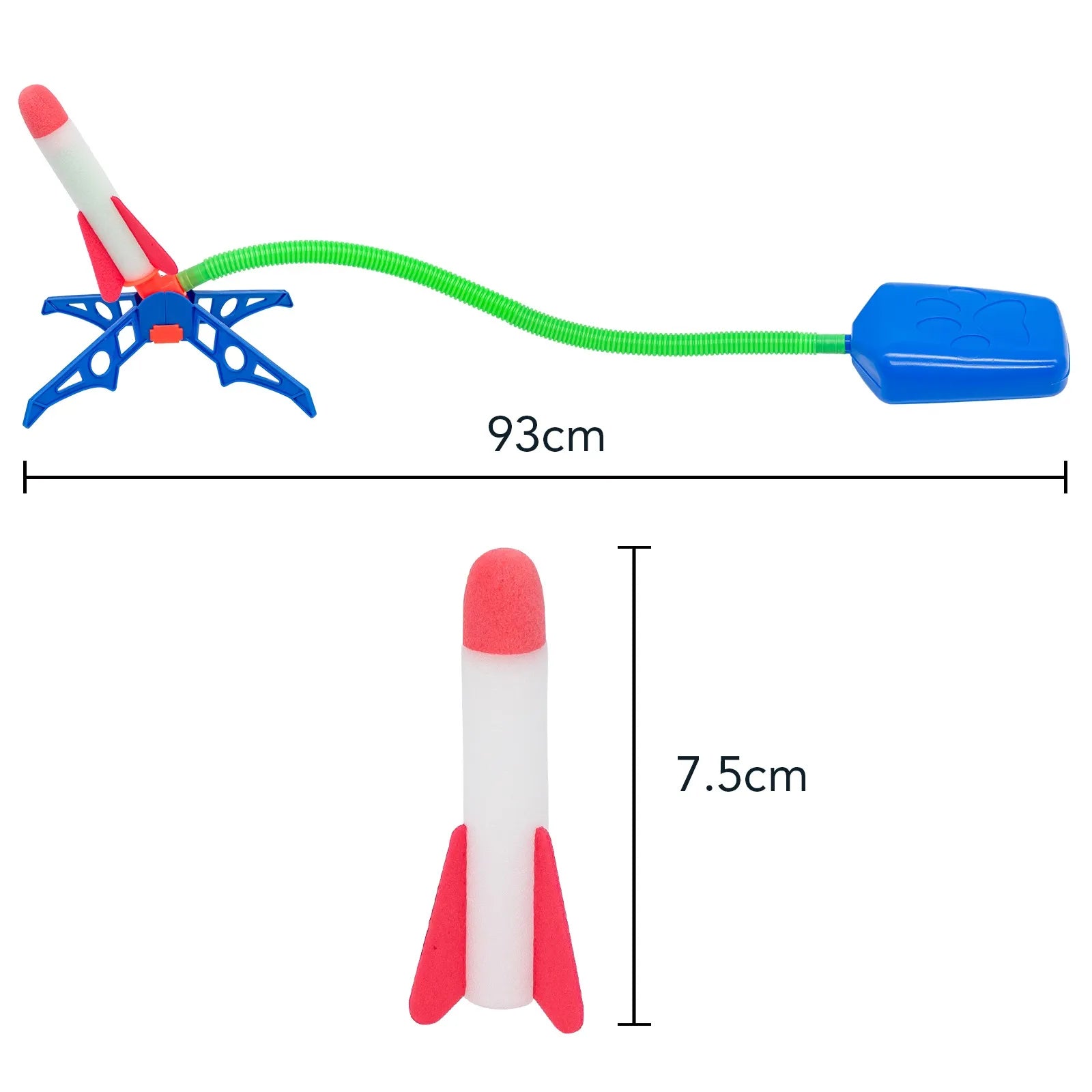 Kids' Luminous Stomp Rocket Launcher Toy - ToylandEU