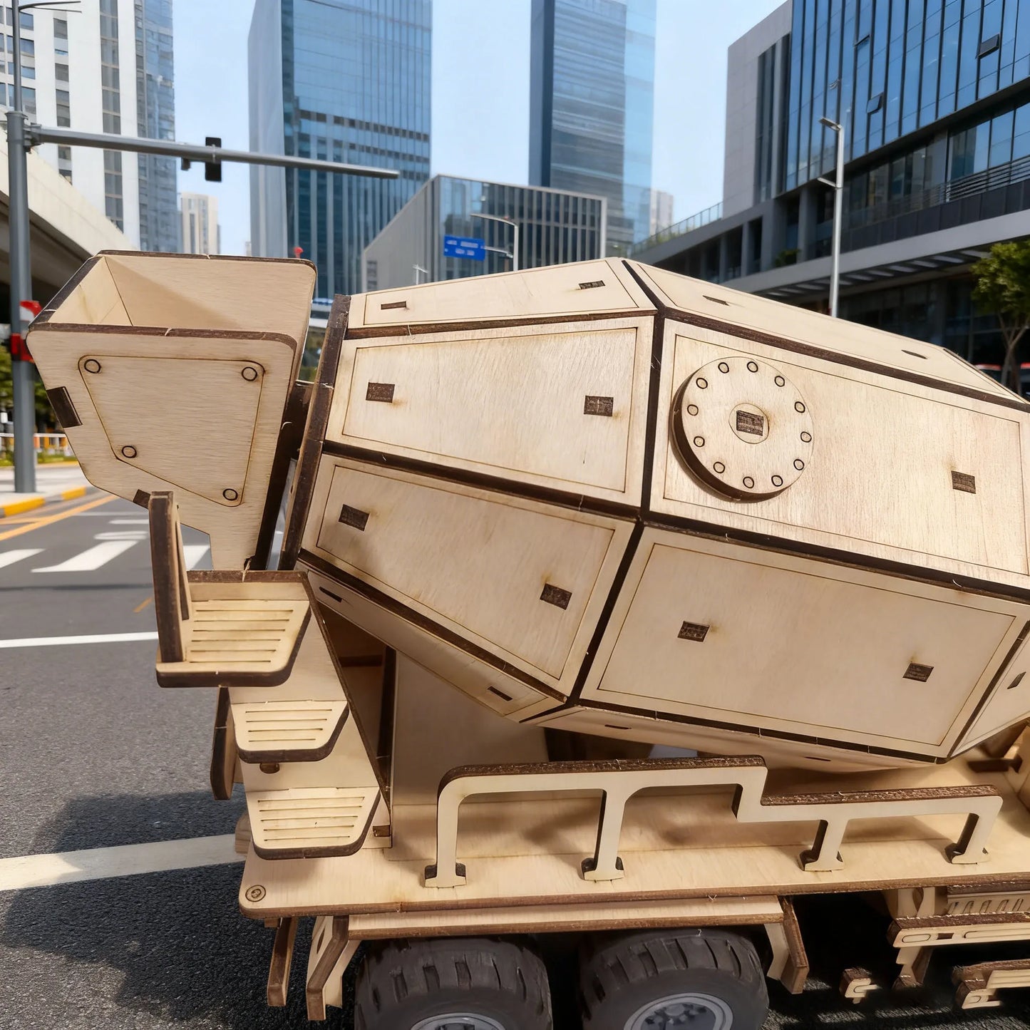 Premium 3D Wooden Puzzle Kit For Construction Fun Projects