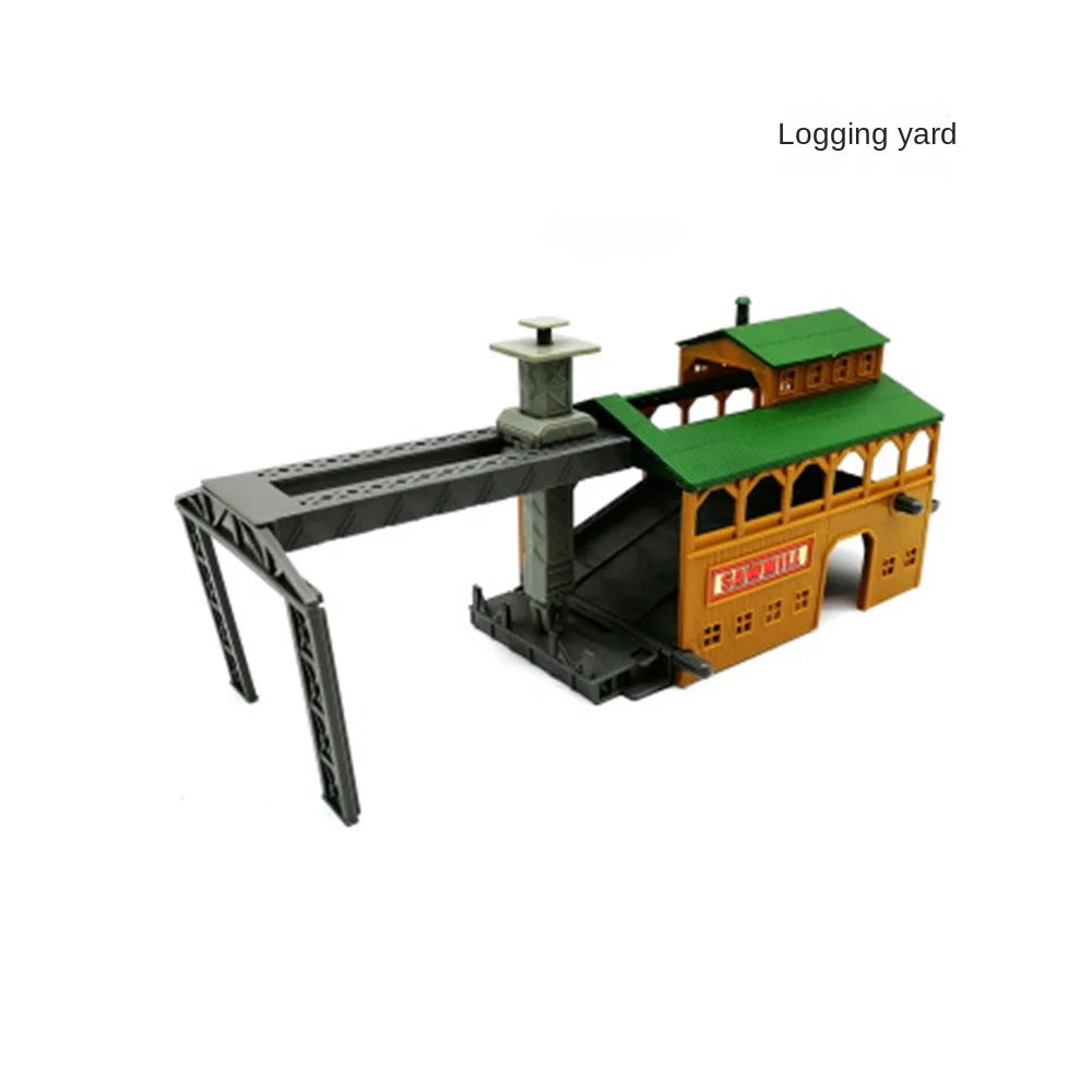 High Speed Train Set With Engineering Rails And Accessories