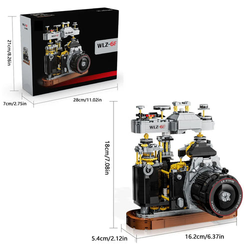 Retro Camera Assembled Building Blocks Toy with 1030PCS ToylandEU.com Toyland EU