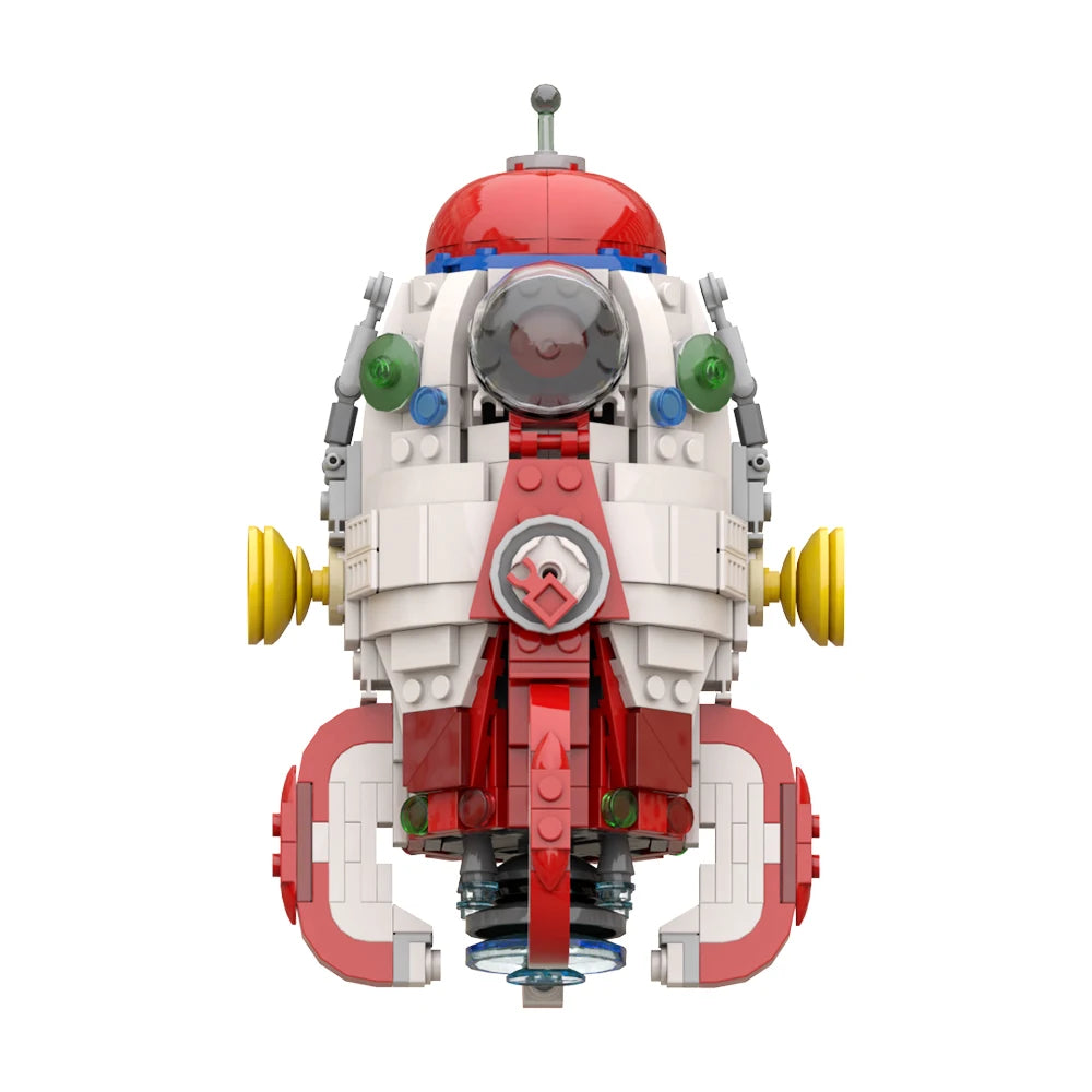 Captain Olimar S.S. Dolphin Rocket Building Blocks Set - ToylandEU